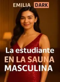 La estudiante en la sauna masculina