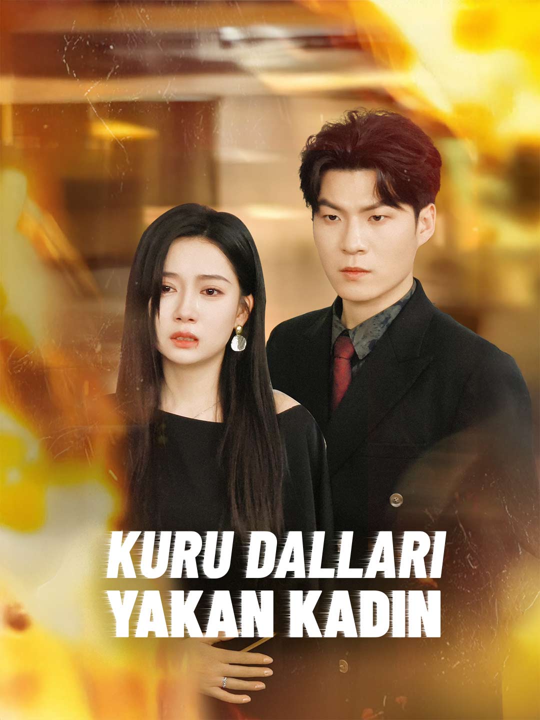 Kuru Dalları Yakan Kadın