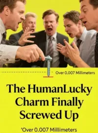 The Human Lucky Charm Finally Screwed Up Over 0.007 Millimeters