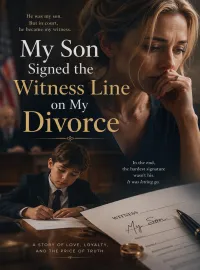 My Son Signed the Witness Line on My Divorce