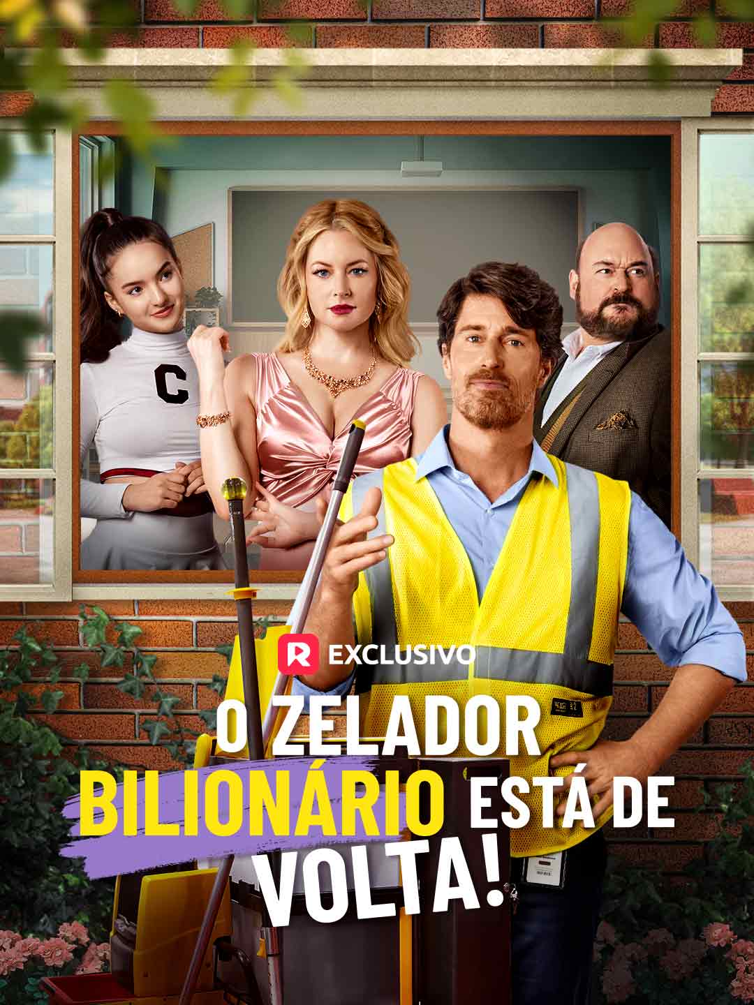 O zelador bilionário está de volta!