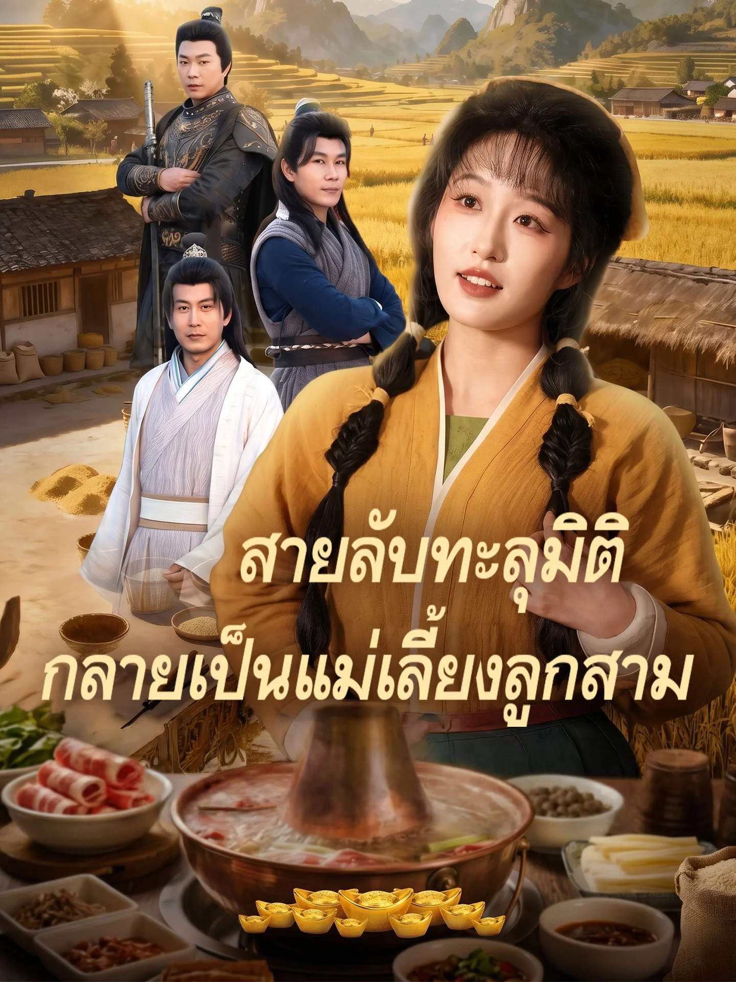สายลับทะลุมิติ กลายเป็นแม่เลี้ยงลูกสาม