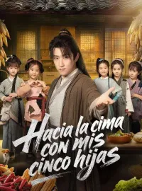 Hacia la cima con mis cinco hijas