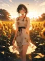Sunflowers Bloom Early in Spring cover