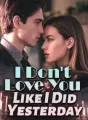 I Don't Love You Like I Did Yesterday cover