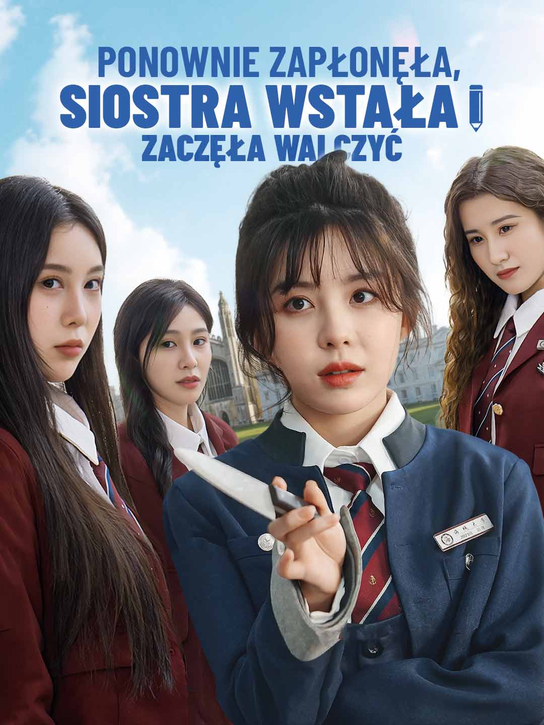 Ponownie zapłonęła, siostra wstała i zaczęła walczyć