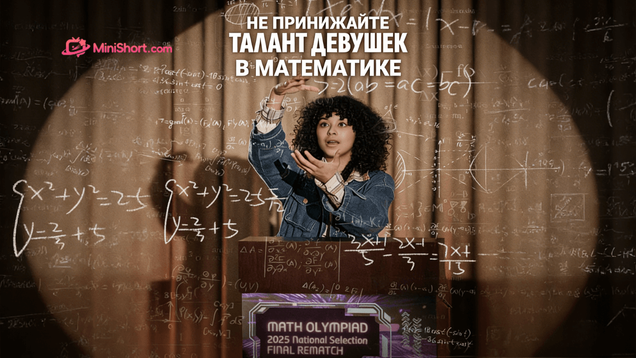 «Не принижайте талант девушек в математике»-мини-драма о силе ума | Minishort
