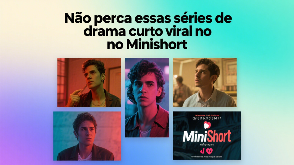 Não perca essas séries de drama curto viral no Minishort