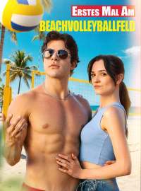 Erstes Mal  am Beachvolleyballfeld