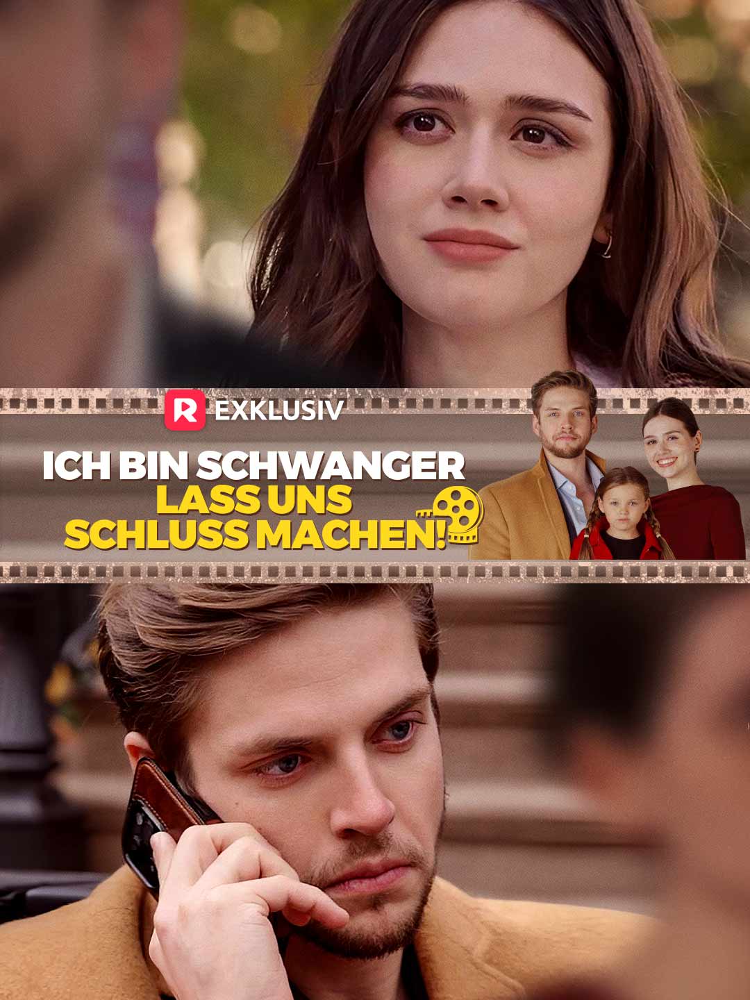 Ich bin schwanger, lass uns Schluss machen!