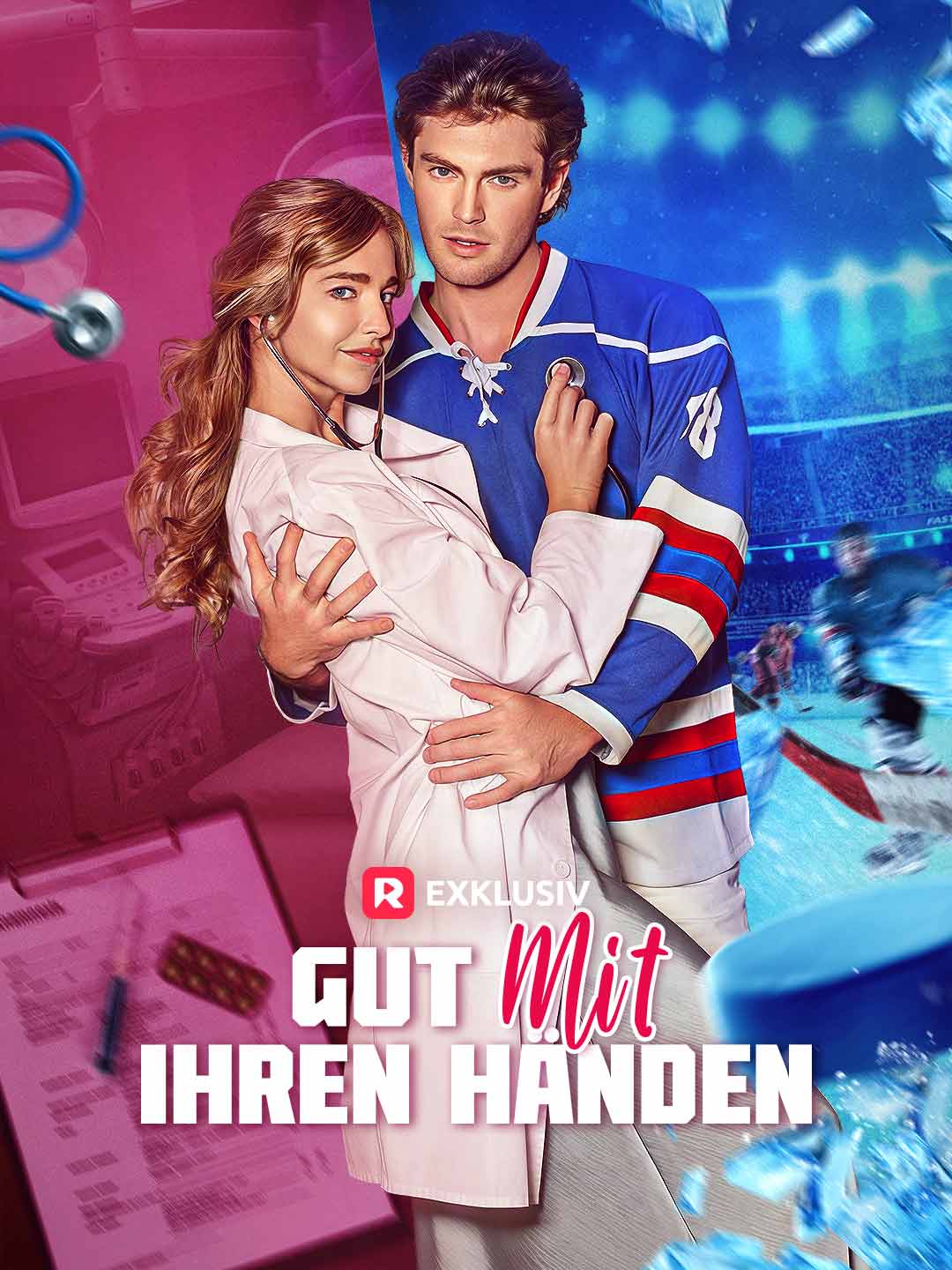 Gut mit ihren Händen