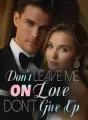 Don't Give Up on Love, Don't Leave Me cover