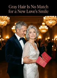Gray Hair Is No Match for a New Love's Smile