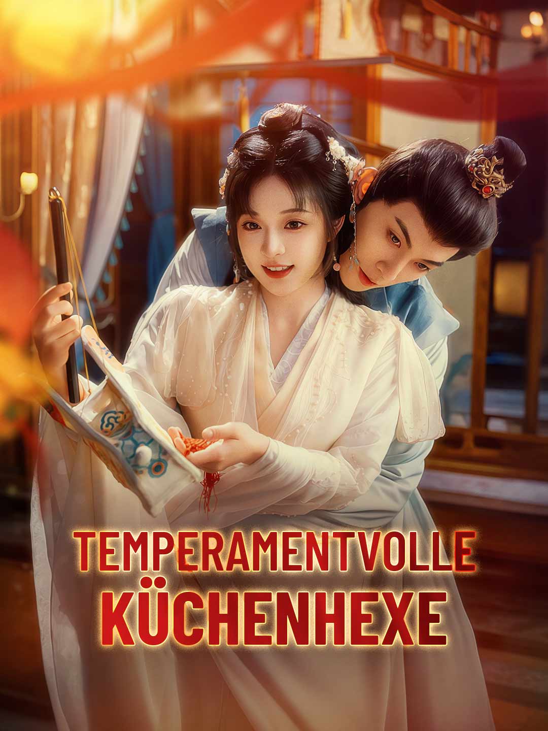 Temperamentvolle Küchenhexe