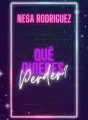 Qué quieres perder cover