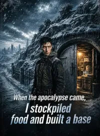 When the apocalypse came, I stockpiled food and built a base