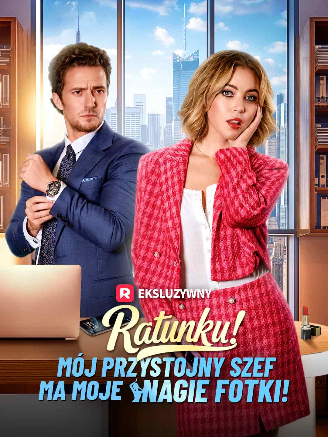 Ratunku! Mój przystojny szef ma moje nagie fotki!