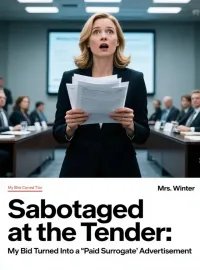 Sabotaged at the Tender: My Bid Turned Into a "Paid Surrogate" Advertisement