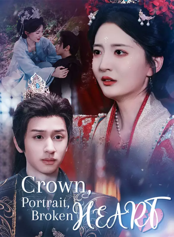 Crown, Portrait, Broken Heart