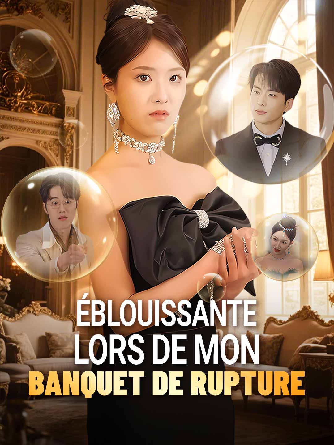 Éblouissante lors de mon banquet de rupture