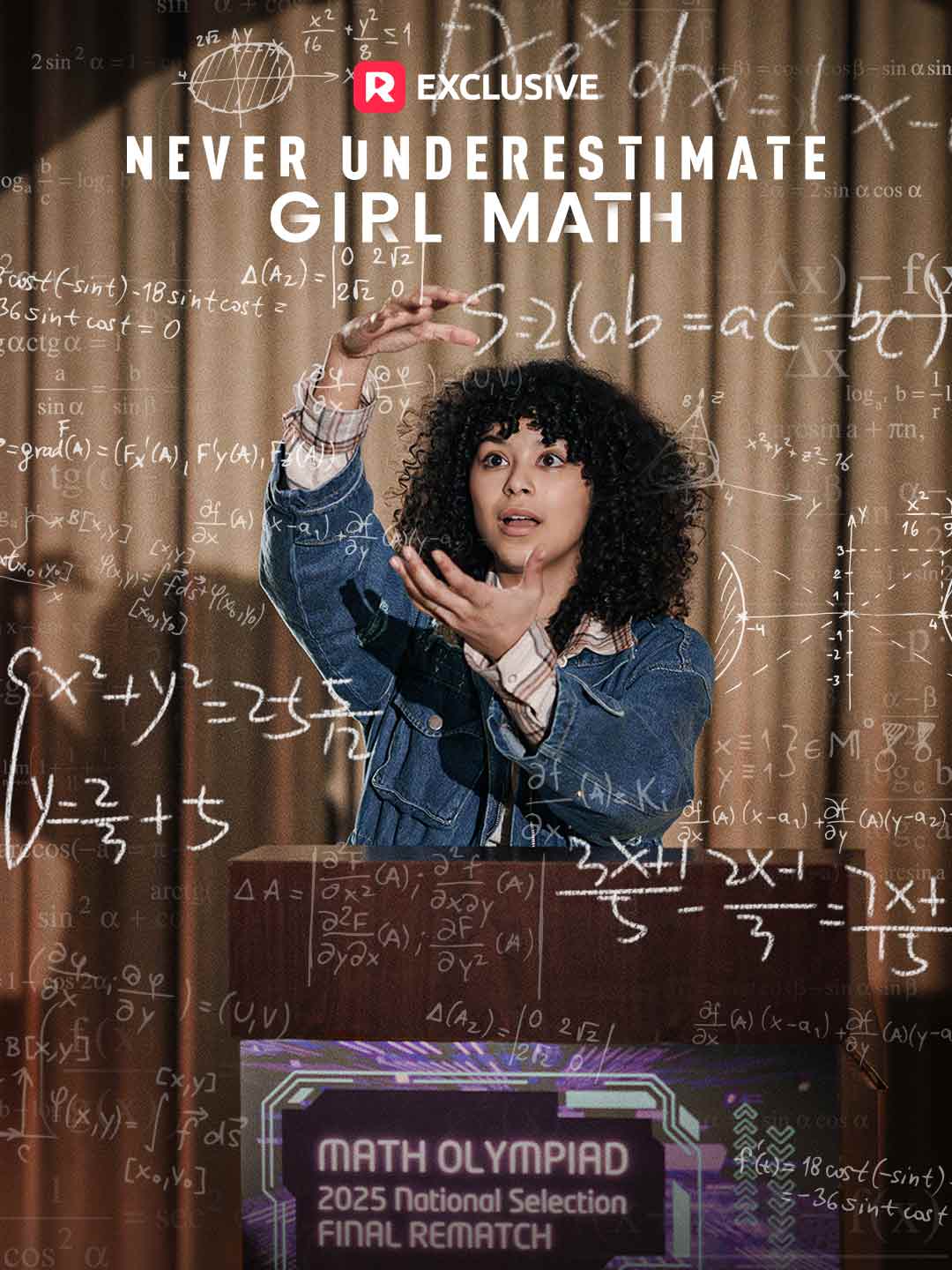 Never Underestimate Girl Math Review
