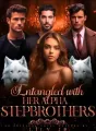 ENTANGLED WITH HER ALPHA STEPBROTHERS cover