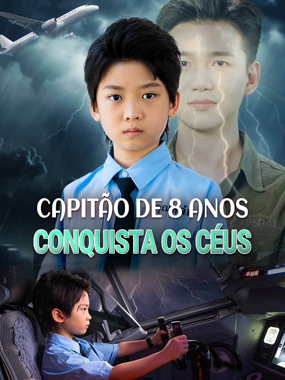 Capitão de 8 Anos Conquista os Céus