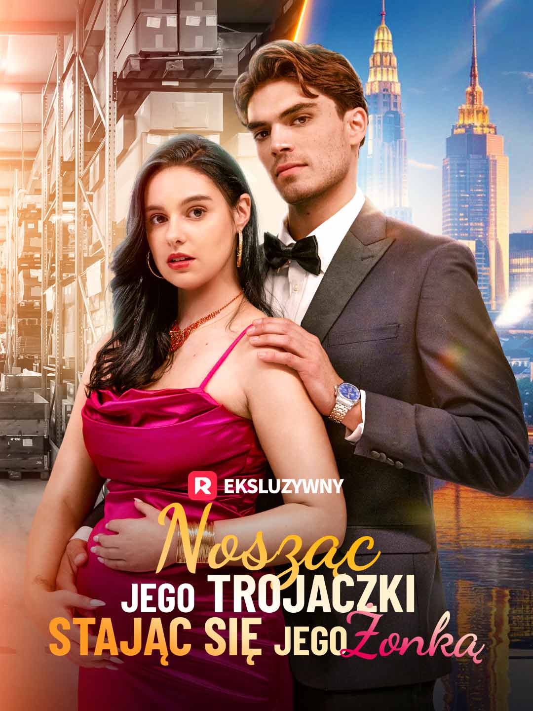 Nosząc jego trojaczki, stając się jego żonką