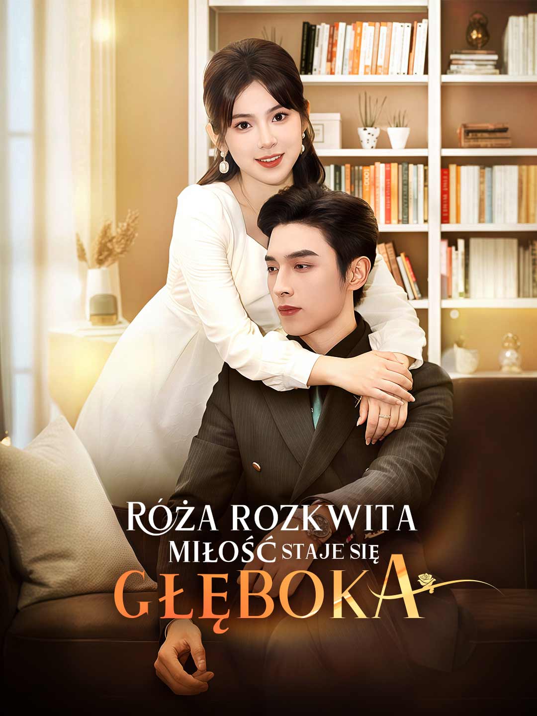 Róża rozkwita miłość staje się głęboka